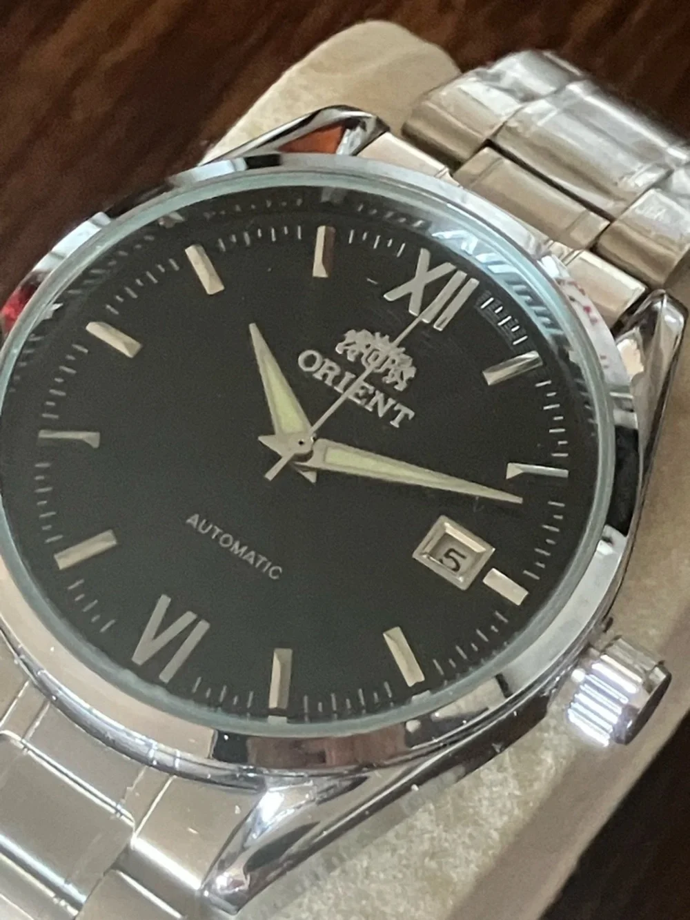 Brand New Stainless Steel Automatic 22 Jewels with Stainless Steel Bracelet ❤️❤️
